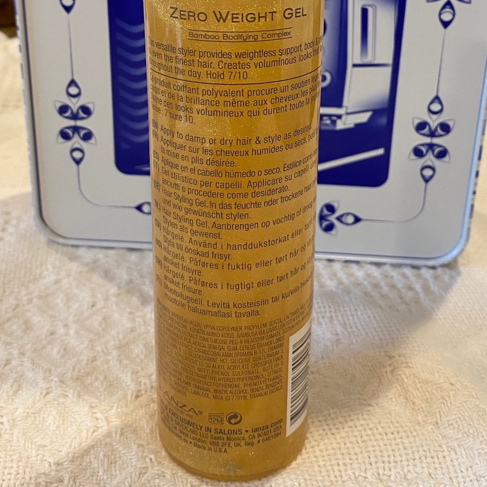 Lanza Healing Volume Zero Weight Gel 6.8 oz - Picture 2 of 3